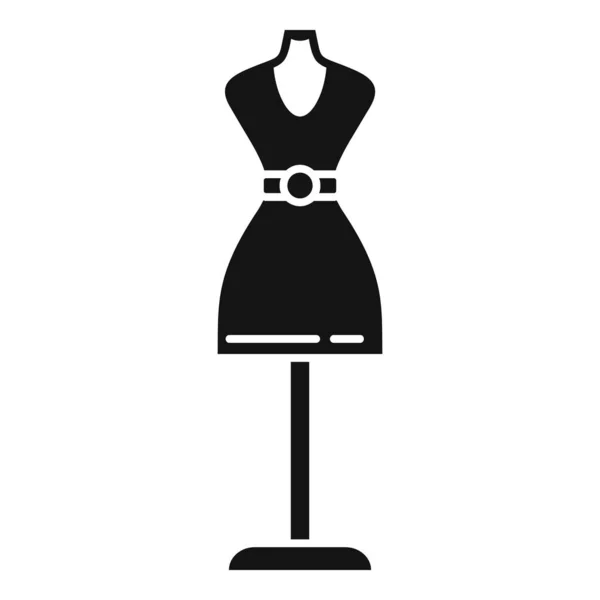 Maniquí de ropa icono vector simple. Reparación sastre — Archivo Imágenes Vectoriales