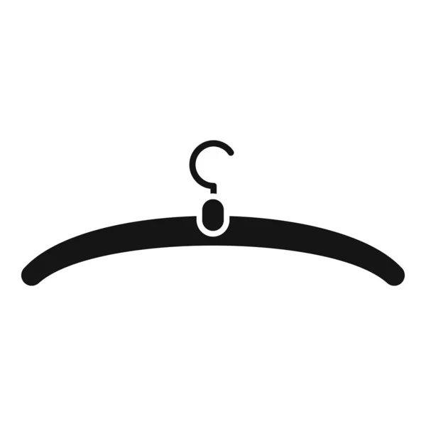 Clothes hanger icon simple vector. Clothing tailor — Stock Vector