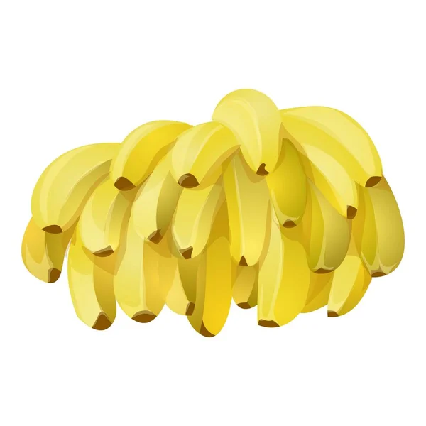 Farm bananas ícone cartoon vector. Sobremesa saudável — Vetor de Stock