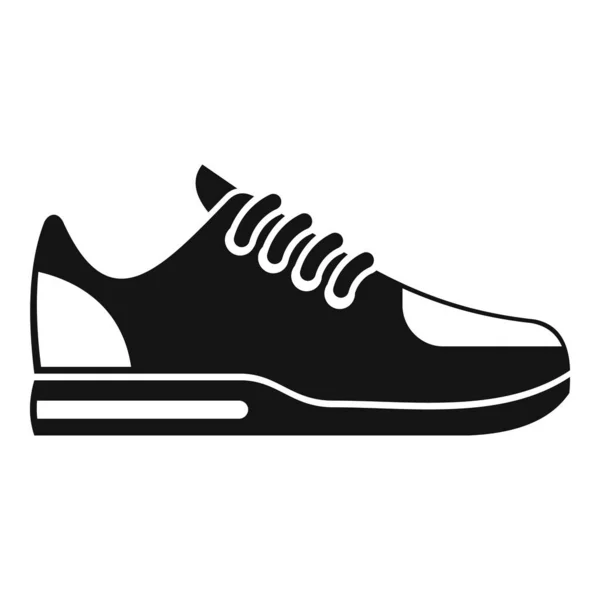 Sport shoe icon simple vector. Sport lifestyle — Stock Vector