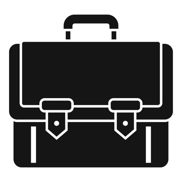 Brazo maletín icono vector simple. Bolsa de trabajo — Vector de stock