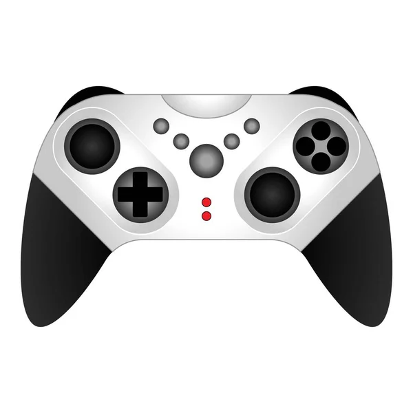 Juego joystick icono vector de dibujos animados. Control del jugador — Vector de stock