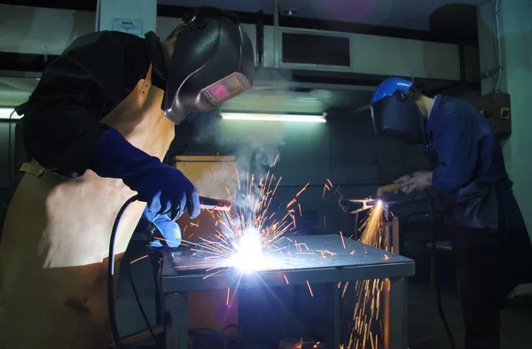 Steel Workers — Stock Photo, Image