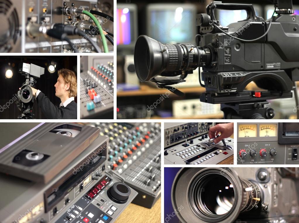 Television Equipment — Stock Photo © branex 16233351