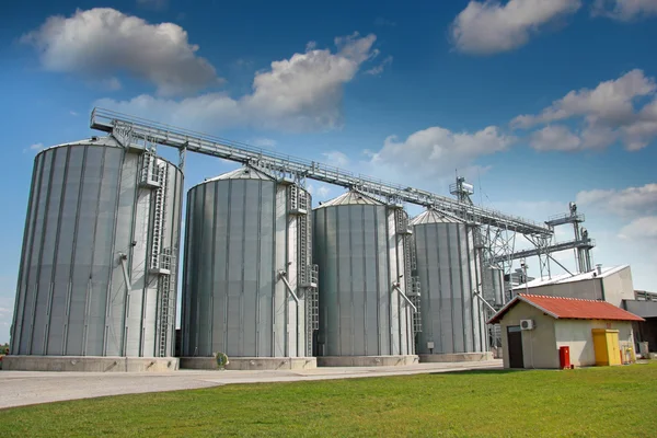 Agricultural Silo - Building Exterior — Stock Photo, Image