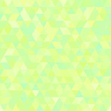 ışık yeşil soyut üçgenler sorunsuz arka plan