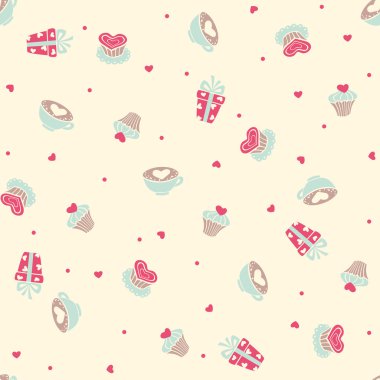 Sevgililer seamless modeli