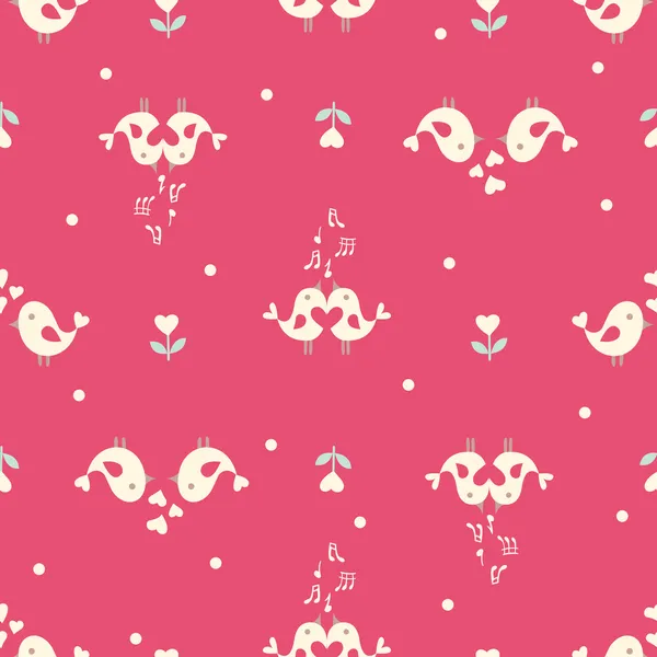 Valentine's seamless pattern — Stock Vector