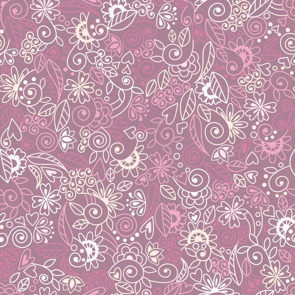 Romántico elegante floral abstracto fondo — Vector de stock