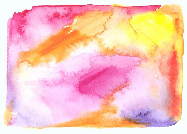 Aquarelle spot fond abstrait — Image vectorielle