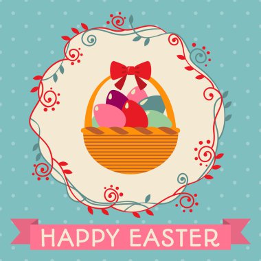 hassasiyet Paskalya kartı.