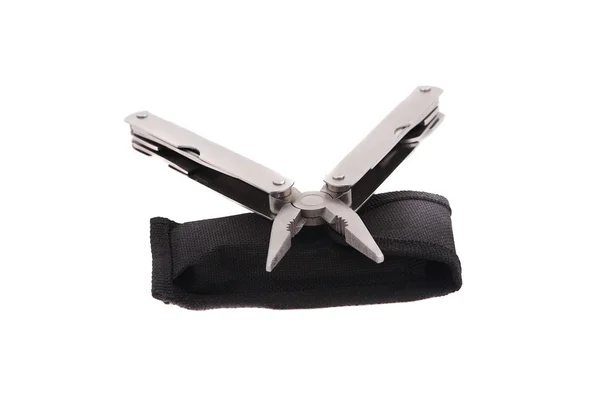 Pliers and black cover Stock Picture