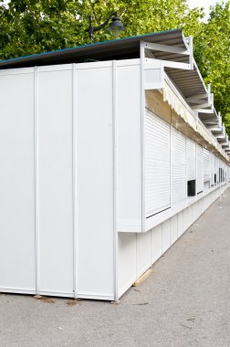 Prefabrik standları Madrid Kitap Fuarı, İspanya kurmak