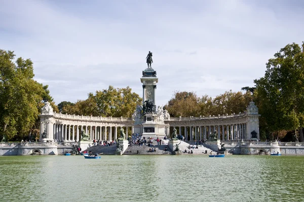 Emlékmű a király Alfonso XII. — Stock Fotó