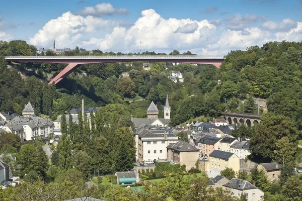 Großherzogin charlotte brücke — Stockfoto