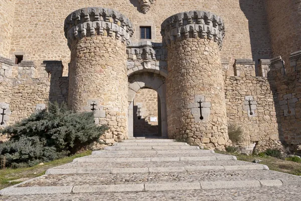 New Castle of Manzanares el Real — Stock Photo, Image