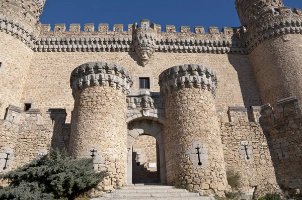 New Castle of Manzanares — Stock Photo, Image
