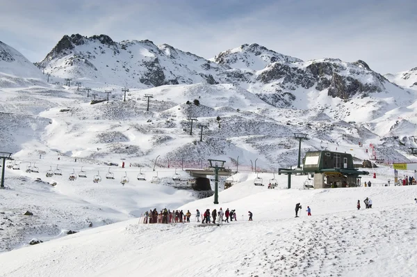 Ski resort, formigal (huesca, Spanyolország) — Stock Fotó