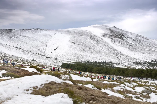 Fim de semana na montanha — Fotografia de Stock