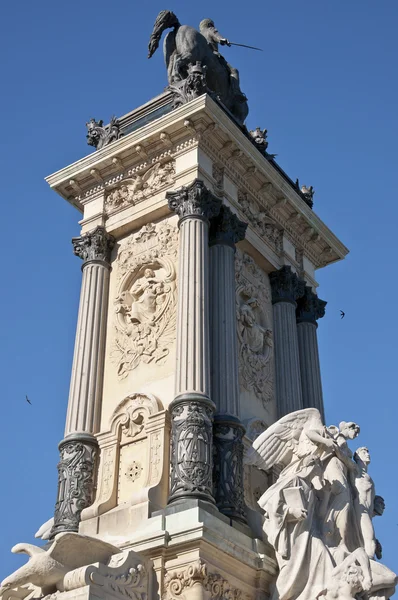 Monument to King Alfonso XII — Stock Photo, Image