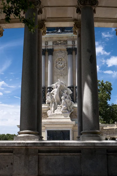 Monumento al re Alfonso XII — Foto Stock