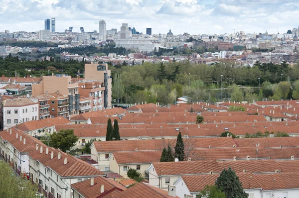 Madrid stad — Stockfoto