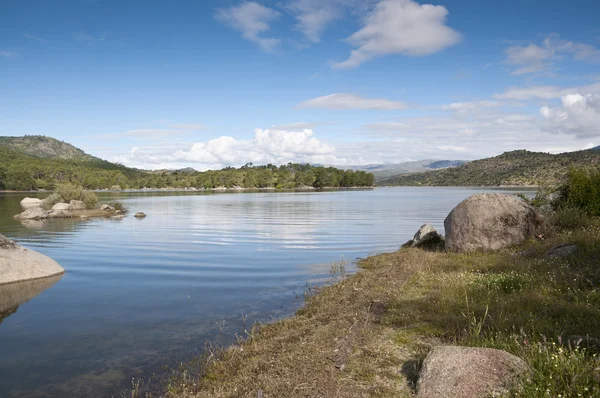 Reservoir of El Burguillo — Stock Photo, Image