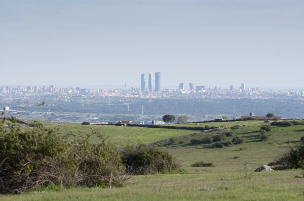 madrid şehir manzarası