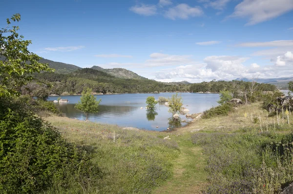 Reservoir of El Burguillo — Stock Photo, Image