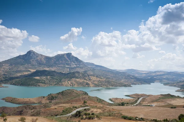 Zahara de los Atunes el gastor reservoir — Stockfoto