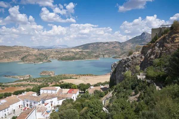 Zahara El Gastor Reservoir — Stock Photo, Image