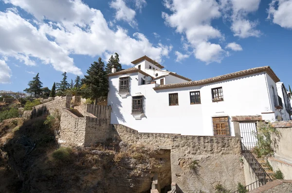 Cliffs under Ronda town — Stock Photo, Image