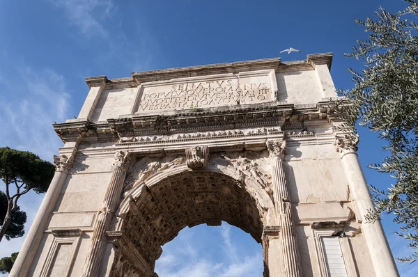 O arco de titus — Fotografia de Stock