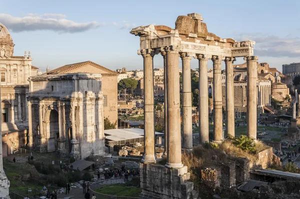 Romeinse forum — Stockfoto