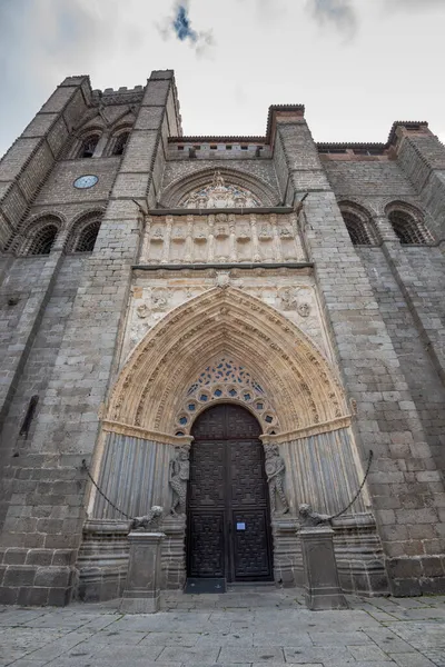 Catedral Salvador Uma Igreja Católica Construída Estilo Românico Gótico Atrasado — Fotografia de Stock