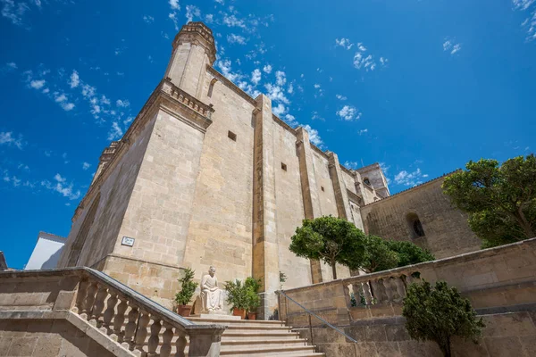 Église Santa Eulalia Est Situé Alaior Espagne Bâtiment Actuel Été — Photo