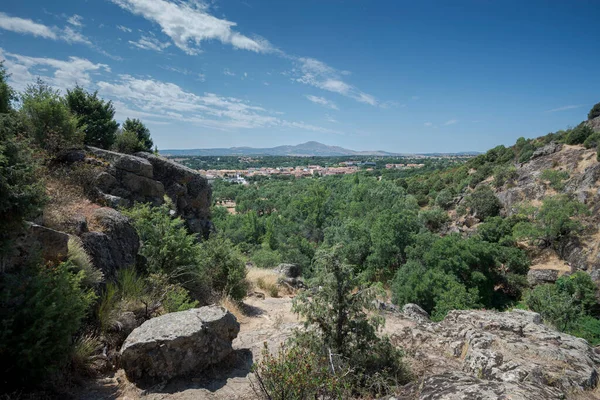 Vistas Ciudad Navalafuente Provincia Madrid España —  Fotos de Stock