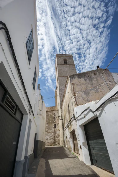 Kostel Santa Eulalia Alaioru Španělsku Současná Budova Byla Postavena Mezi — Stock fotografie