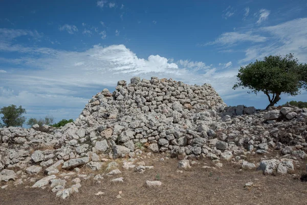 Torre Galmes Insediamento Talaiotico Questa Città Sviluppò Dall Inizio Dell — Foto Stock