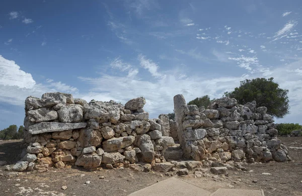 Torre Galmes Insediamento Talaiotico Questa Città Sviluppò Dall Inizio Dell — Foto Stock