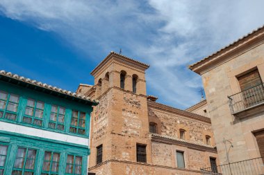 San Agustin Kilisesi, Almagro, Ciudad Real, İspanya. XVİLth yüzyılda inşa edildi.