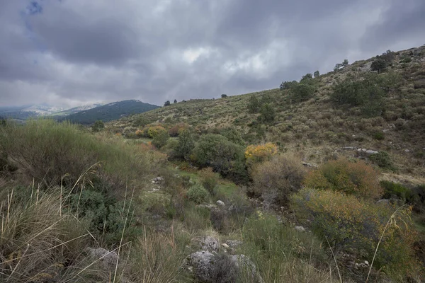 Views Mediano Stream Hueco San Blas Valley Very Popular Place — Stock Photo, Image