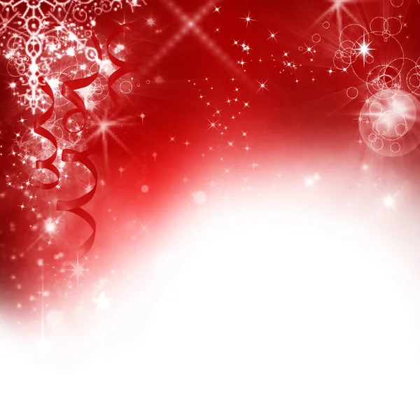 Rosso sfondo di Natale — Foto Stock