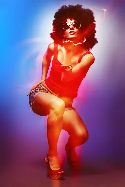 Disco girl — Stock Photo, Image