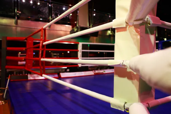 Prázdné boxerský ring abstrakce — Stock fotografie