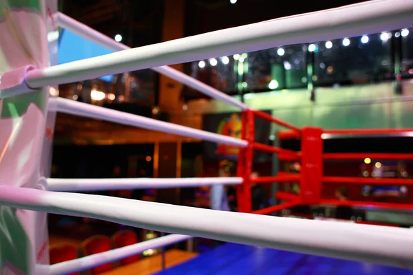 Empty boxing ring abstraction — Stock Photo, Image