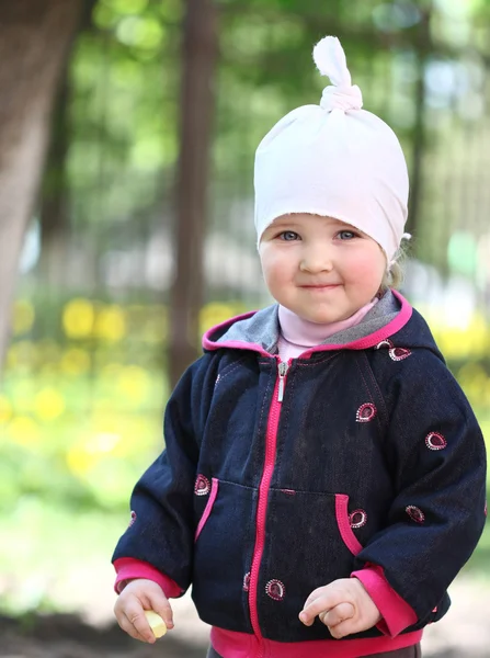 Bébé sourire — Photo