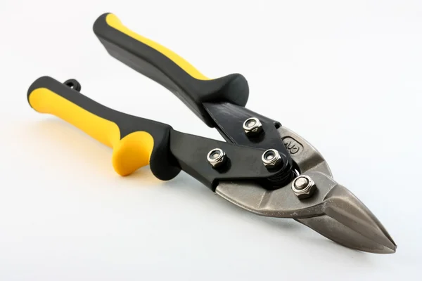 Construction tools: snips — Stock Photo, Image