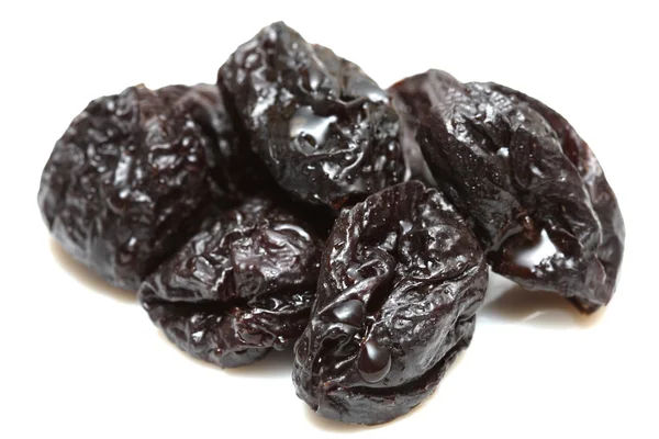 Handful of prunes — Stock Photo, Image