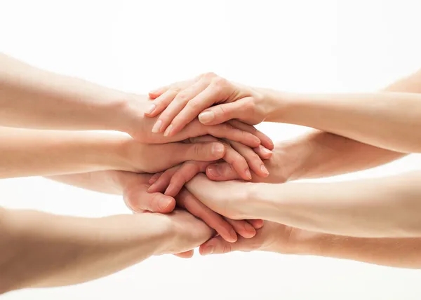 Hands group Royalty Free Stock Images